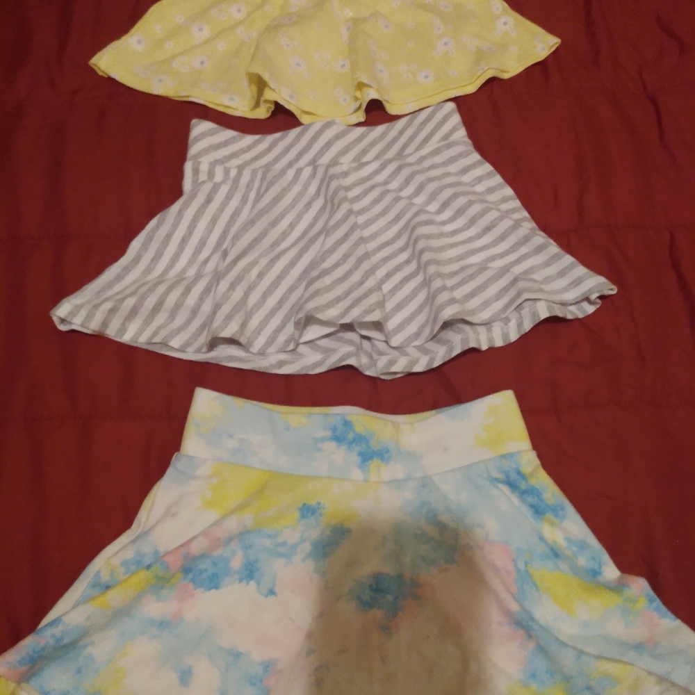 Set of 3 toddler skirts